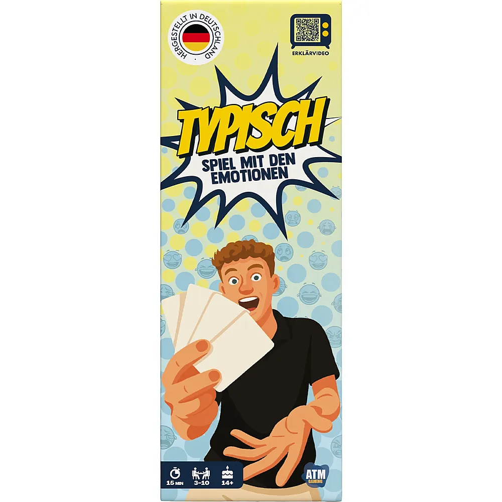 ATM Gaming Typisch Spiel mit den Emotionen, d ab 14 Jahren, 3-10 Spieler,