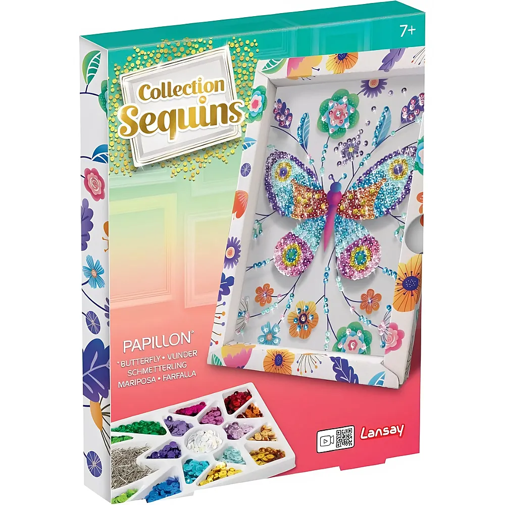 Lansay Collection Sequins Paillettenkunst Schmetterling