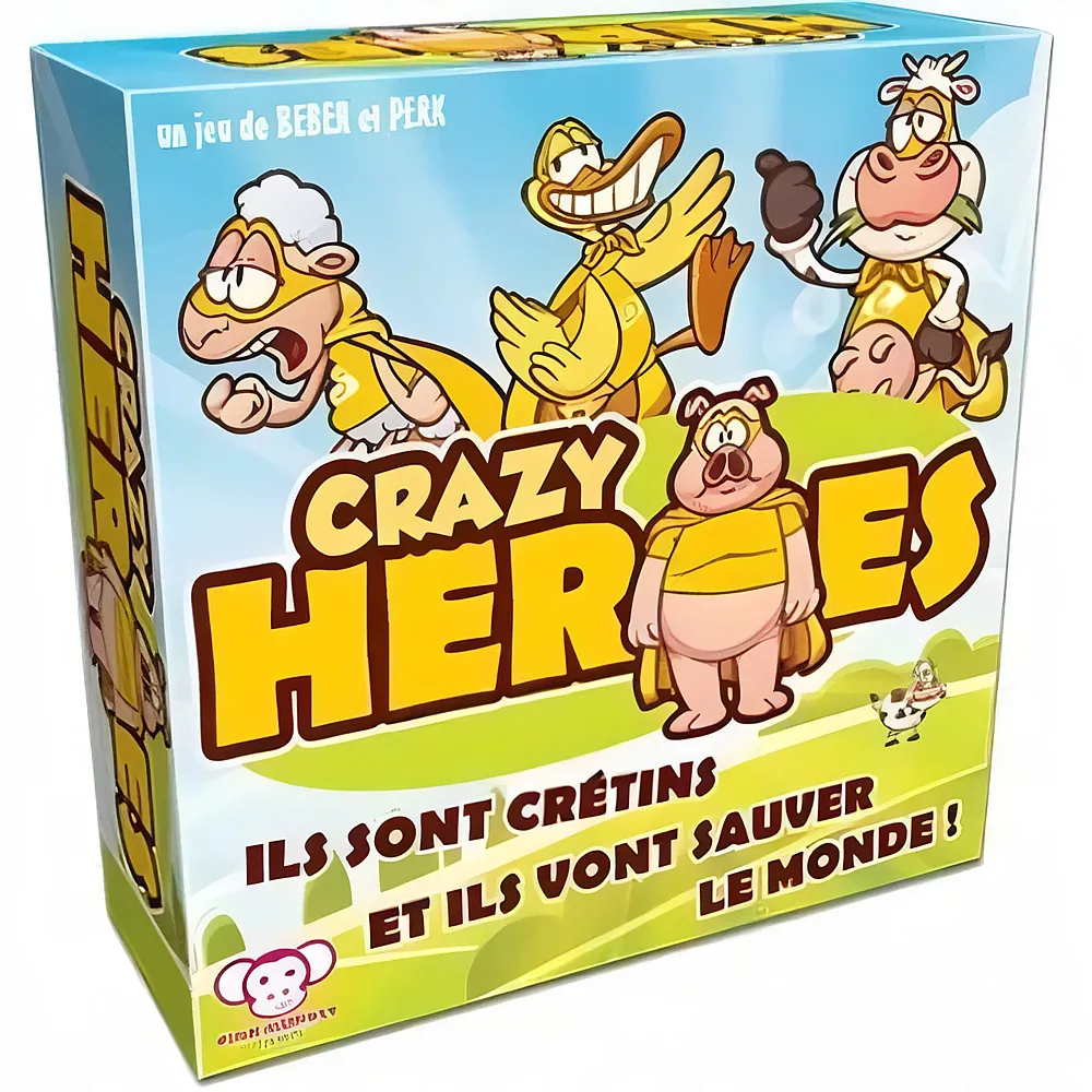Pink Monkey Games Crazy Heroes FR