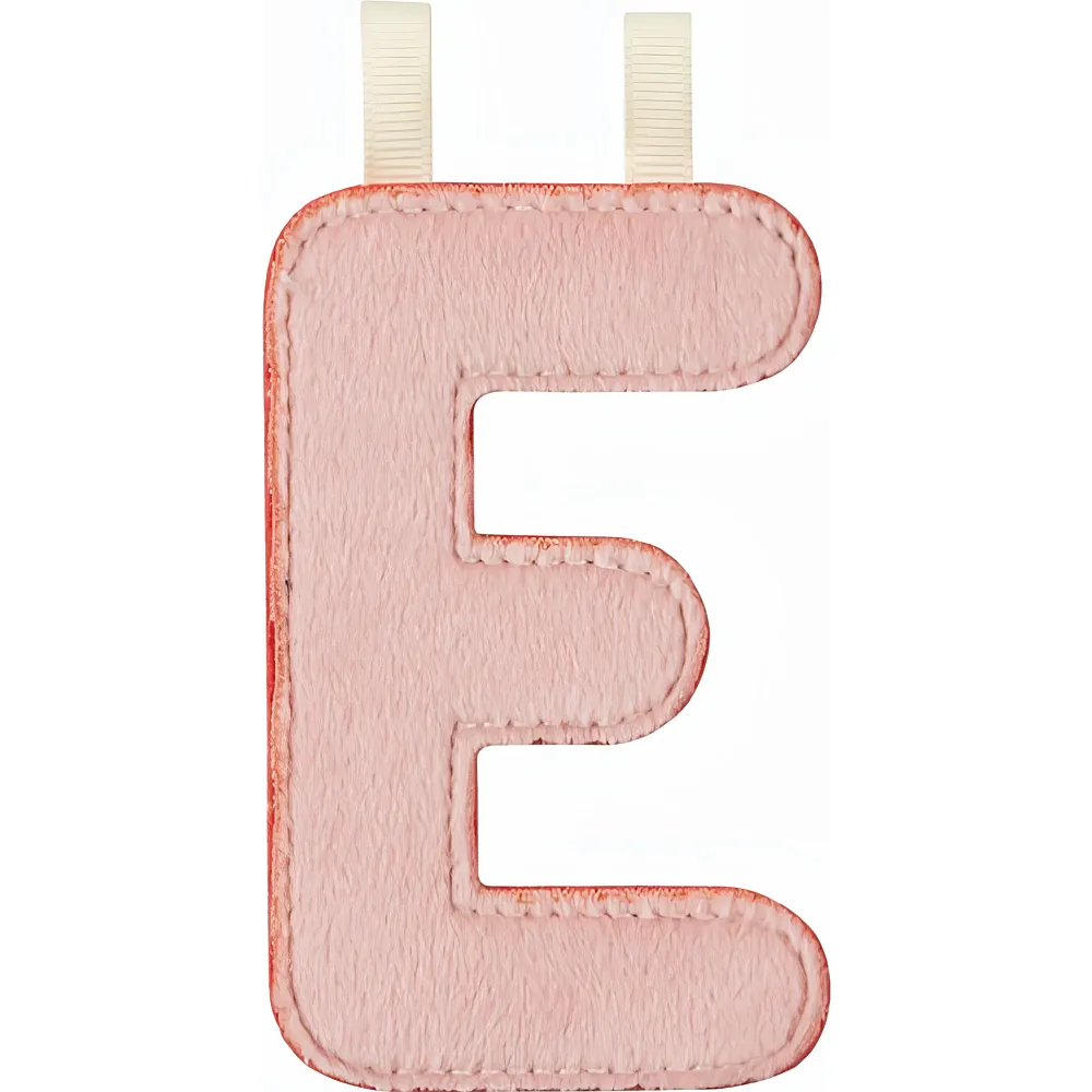 Lilliputiens Buchstabe E Glow in the Dark pink - Suche