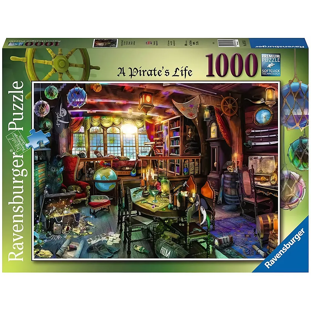 Ravensburger Puzzle A Pirate's Life - 1000 Teile