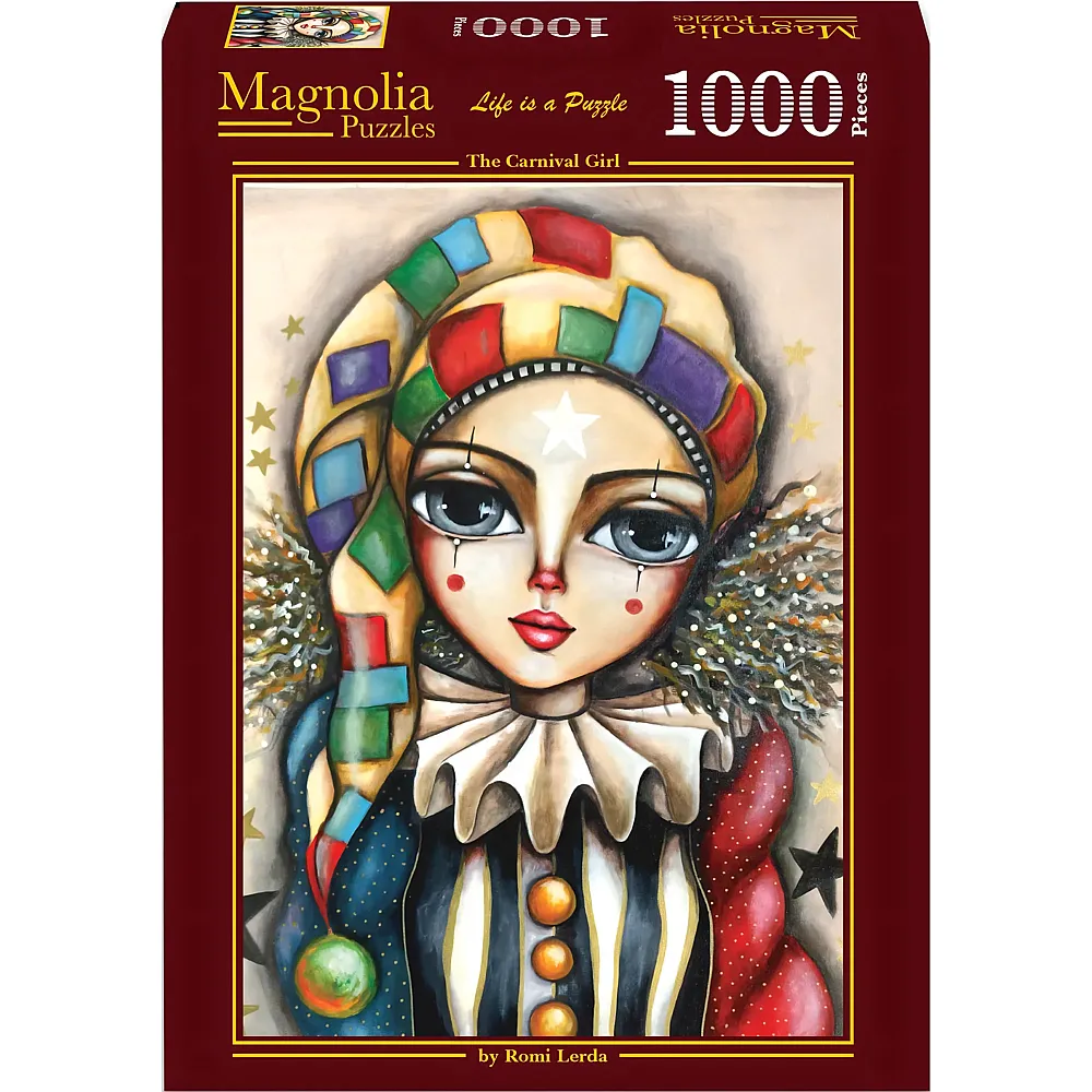 Magnolia Puzzle Das Karnevalsm�dchen - 1000 Teile