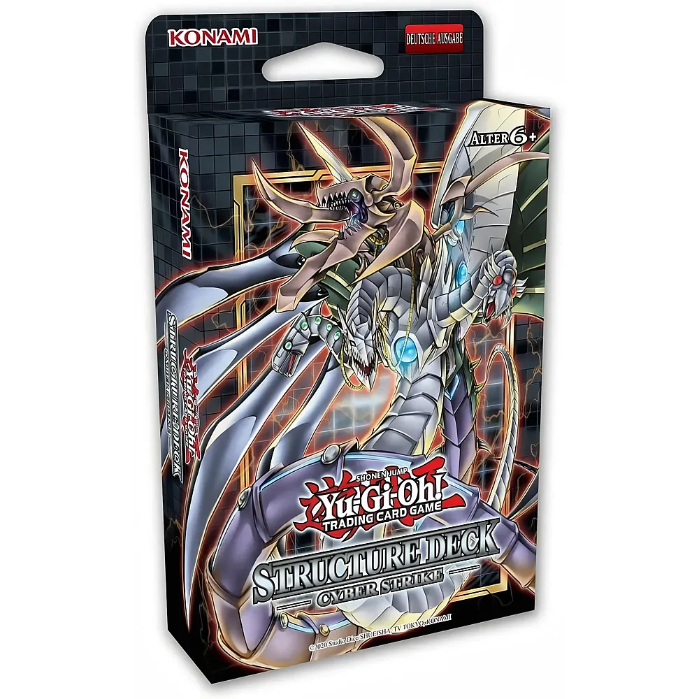 meinspielzeug - Konami Yu-Gi-Oh Structure Deck: Cyber Strike Reprint - Deutsch | Sammelkarten