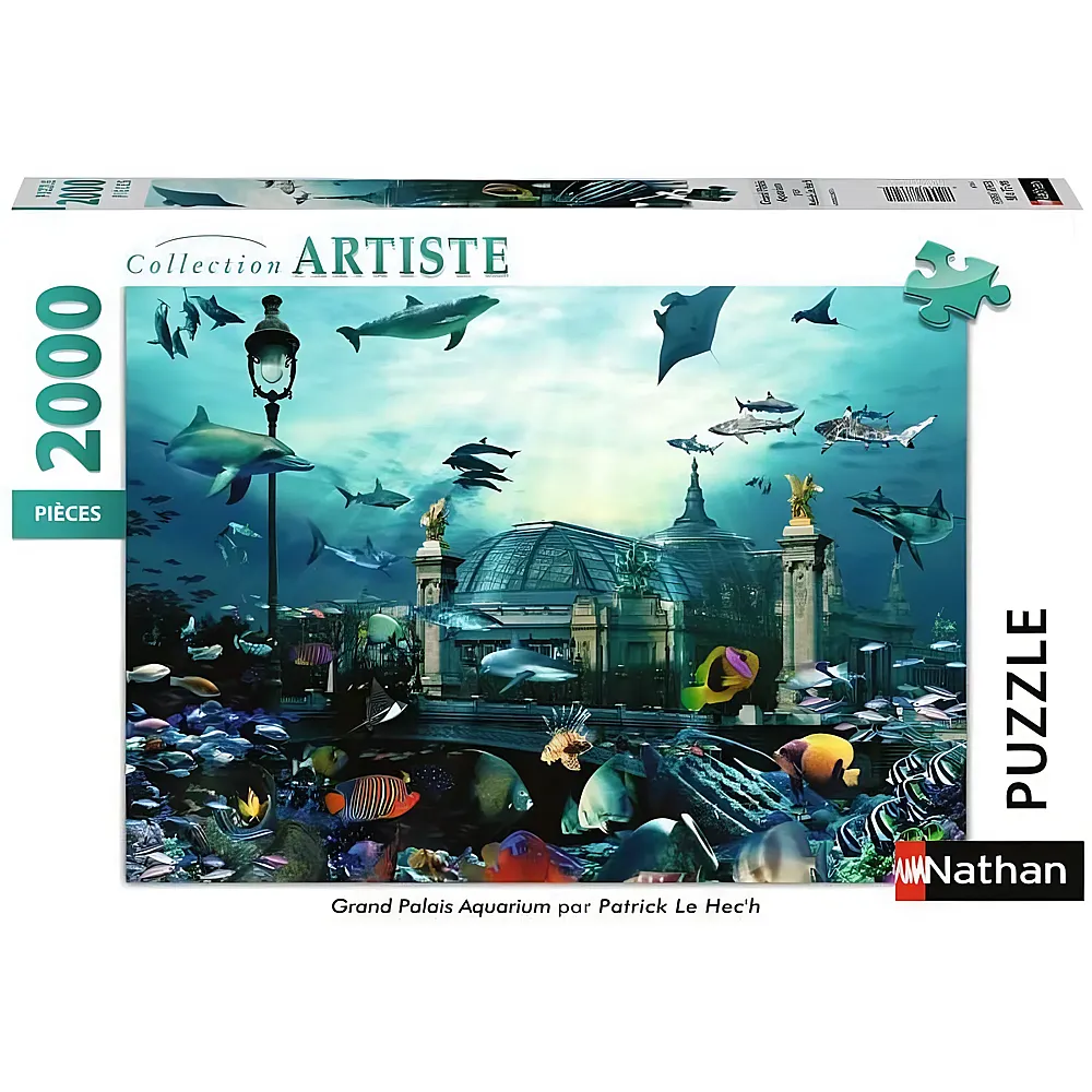 Nathan Puzzle Collection Artiste Aquarium 2000Teile