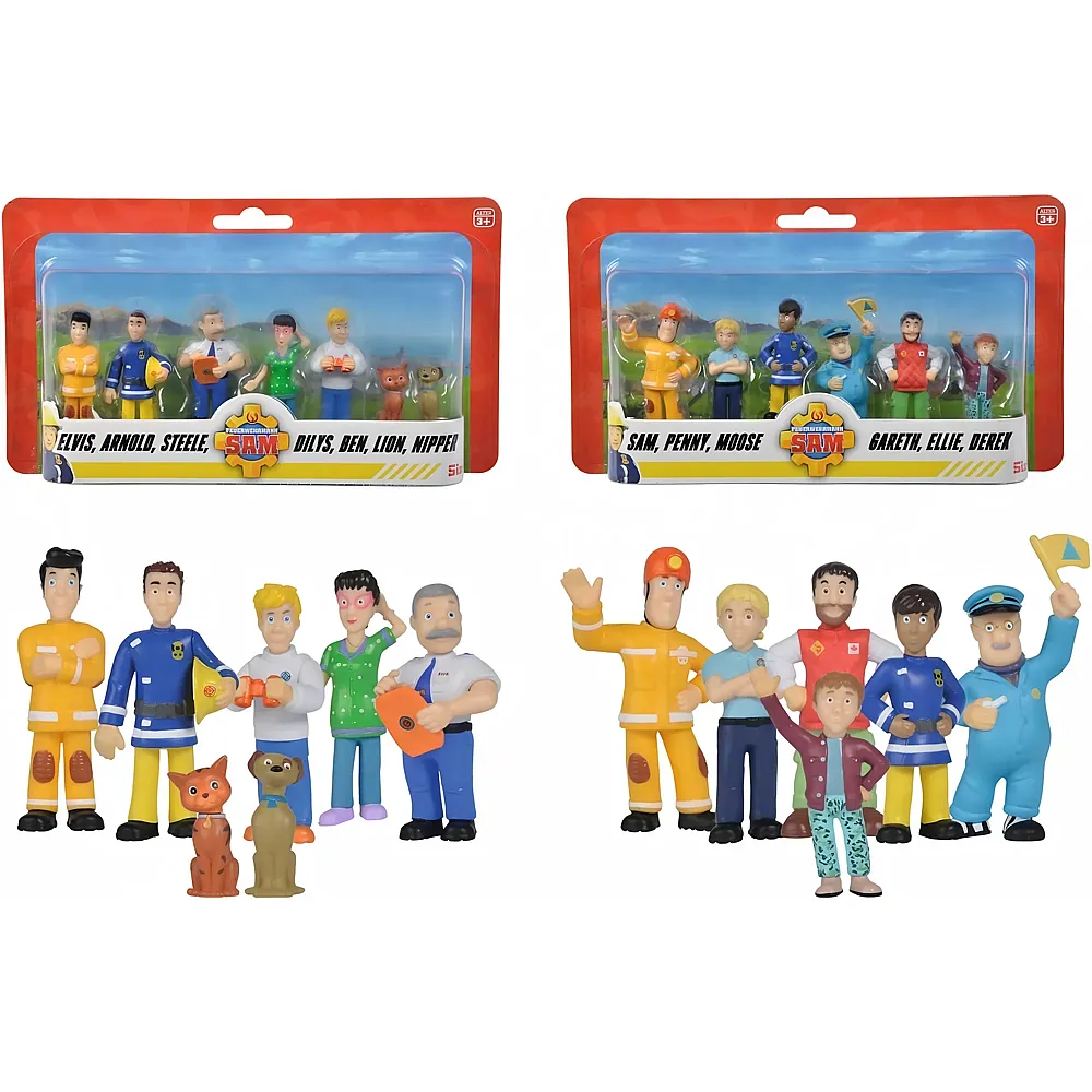 Simba Feuerwehrmann Sam Spielfiguren Sortiment