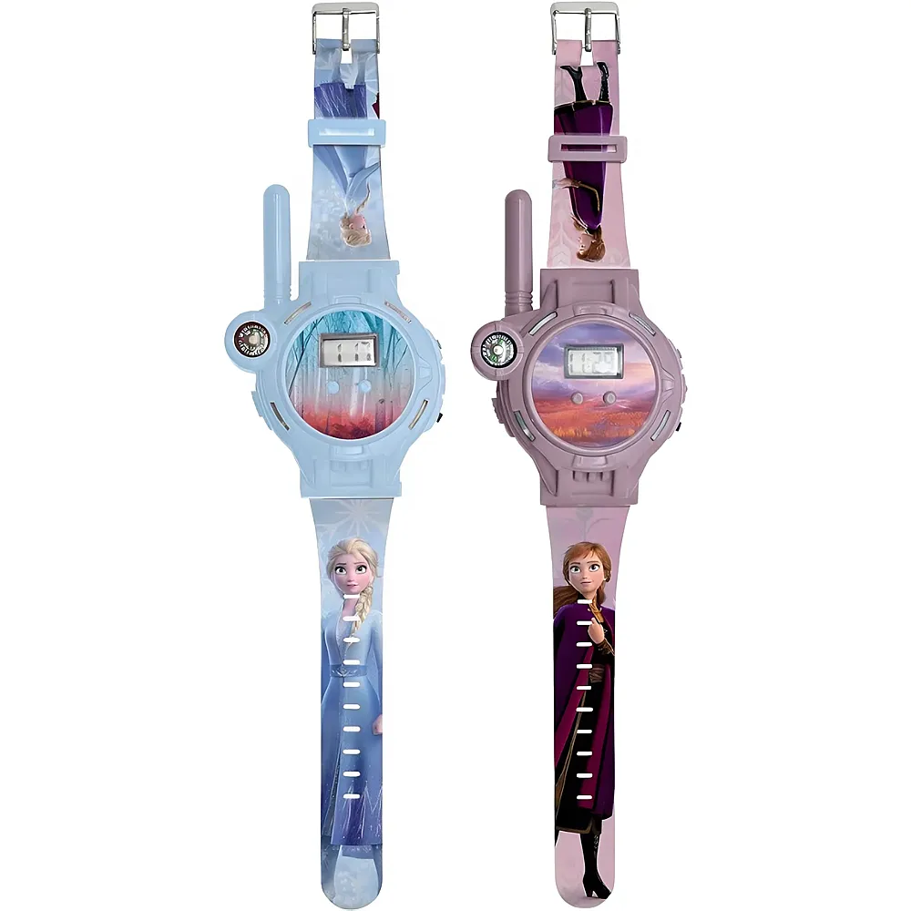 Lexibook Disney Frozen 2 Walky Talky Digitaluhren mit Kompass - 200 Reichweite