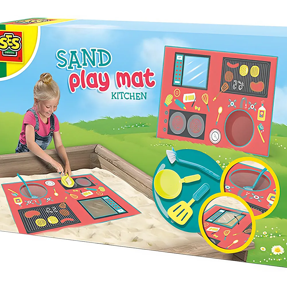 SES Sand Spielmatte Kche | Sandkasten