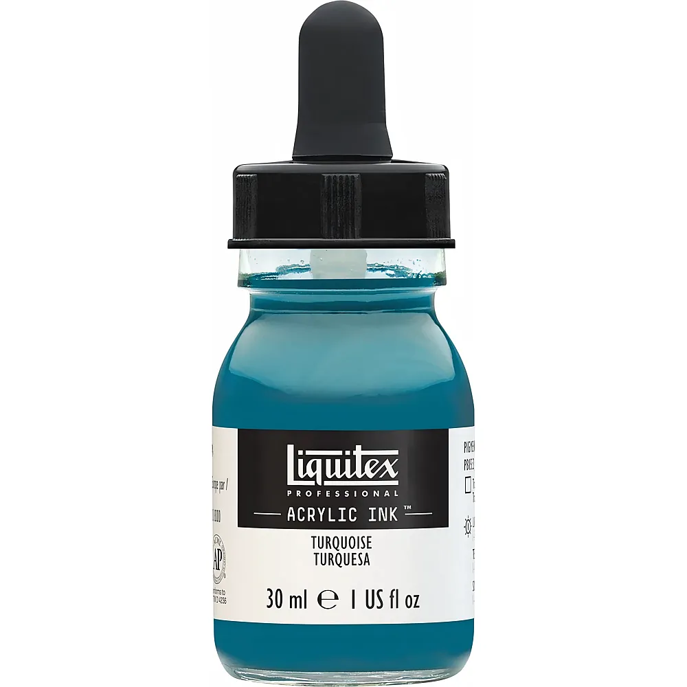 Liquitex Lqx Prof. Acrylic Ink 30ml Flasche Trkis - Suche