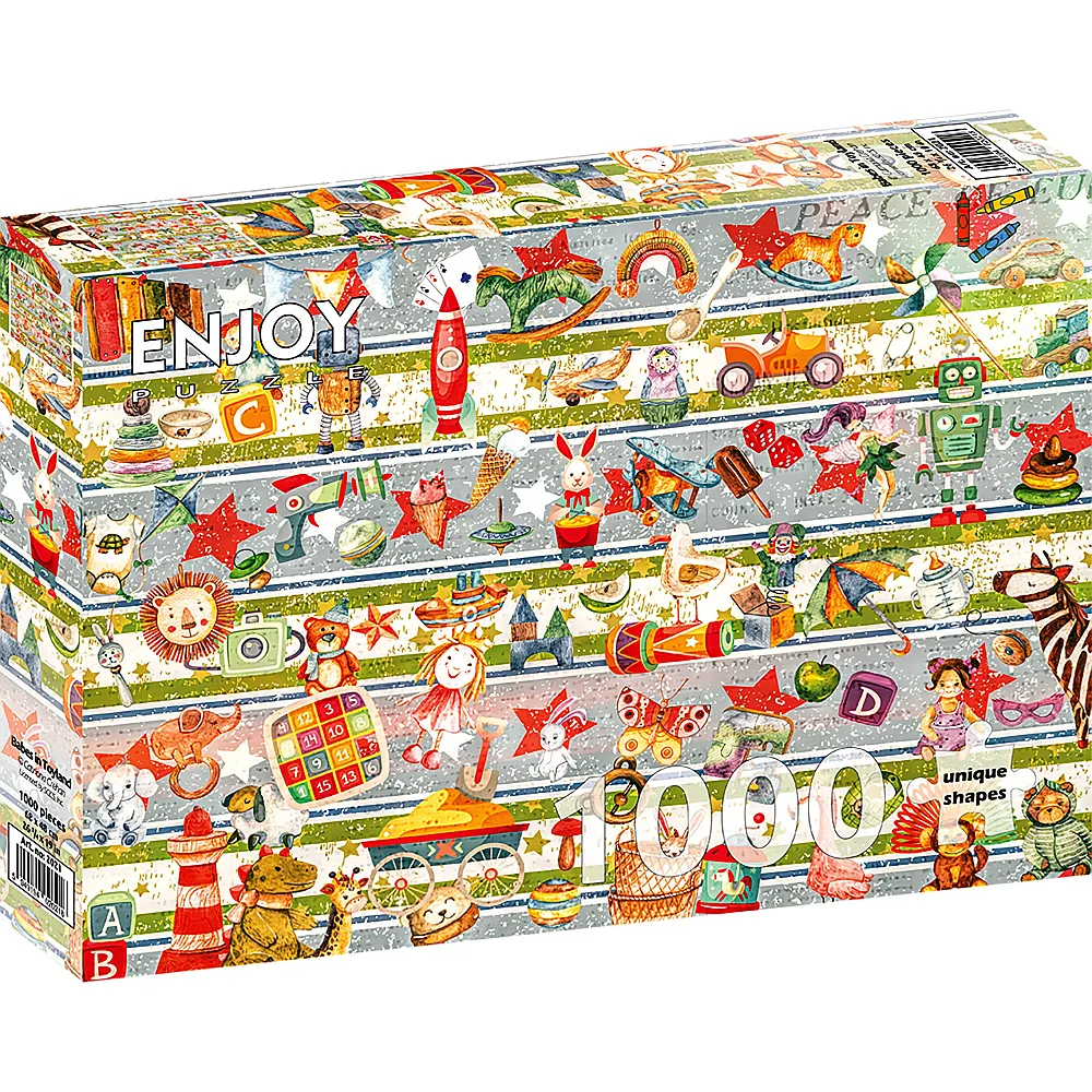 Enjoy Puzzle Toyland - 1000 Teile