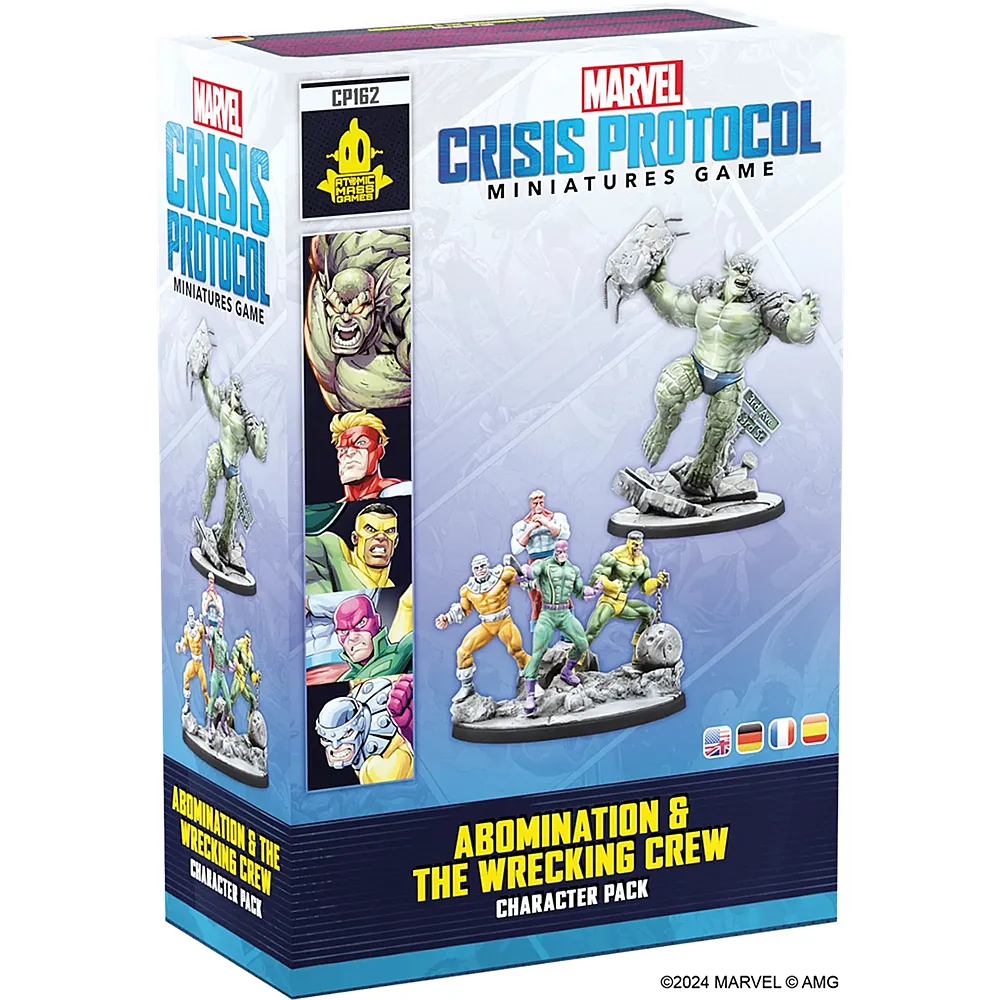 Atomic Mass Games Marvel Crisis Protocol Abomination & Wrecking Crew fr-de-es