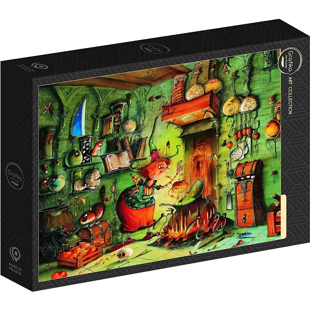Grafika Puzzle Art Collection Franois Ruyer Hexe und Zaubertr�nke - 1000 Teile
