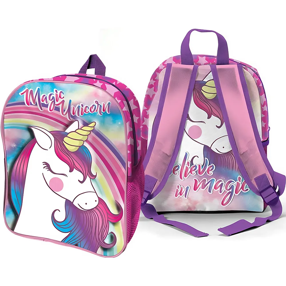 meinspielzeug - Sombo Einhorn Rucksack 25x31x10cm