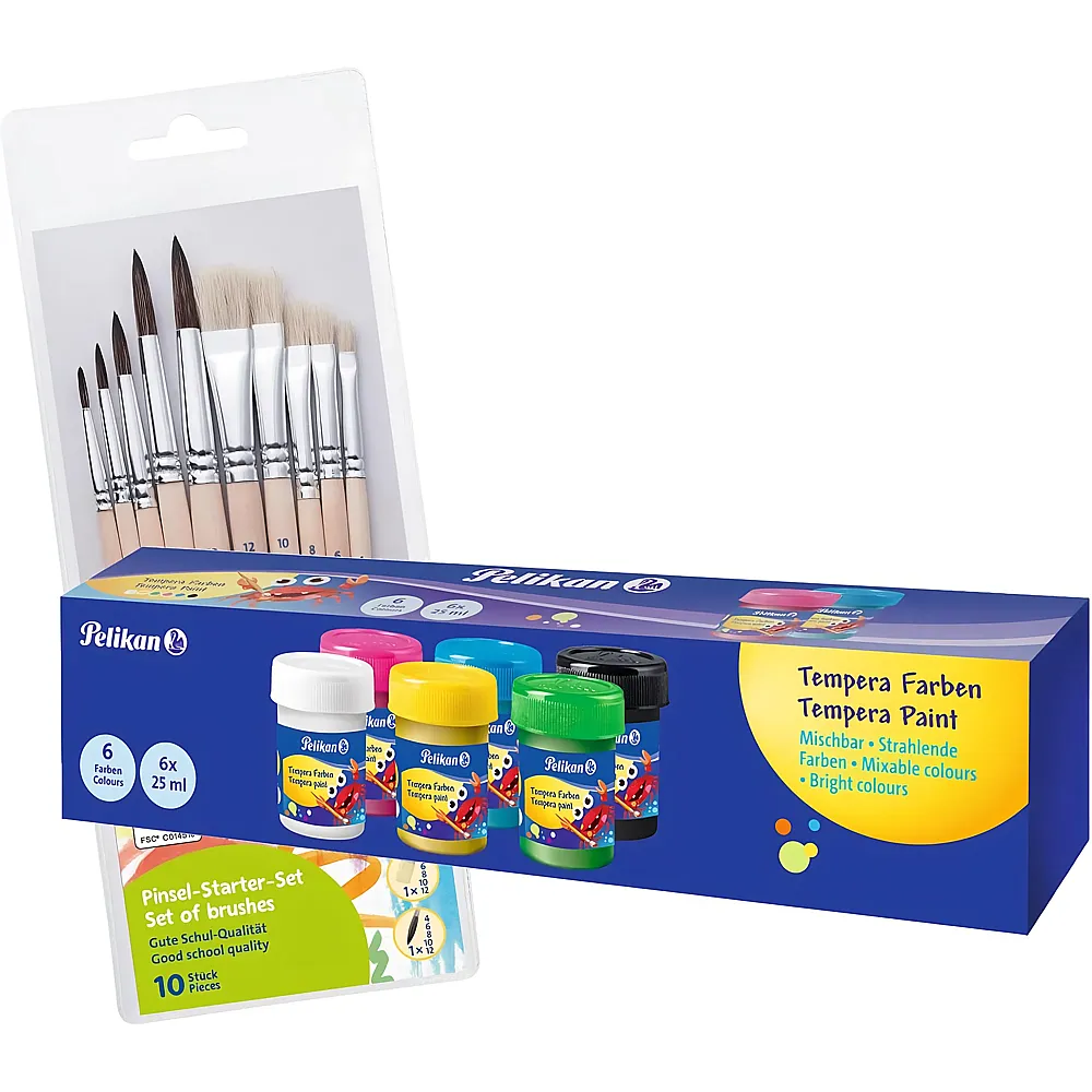 Pelikan Tempera Farben in T�pfchen
