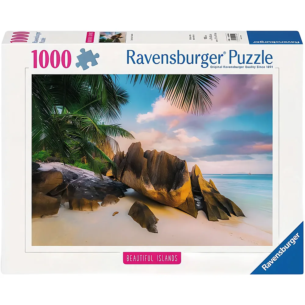 Ravensburger Puzzle Seychellen - 1000 Teile
