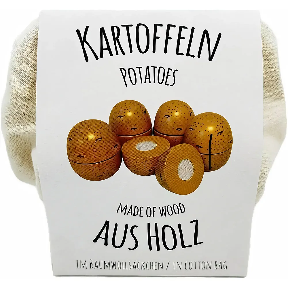 Tanner Kartoffeln zum Schneiden in Baumwolls�ck