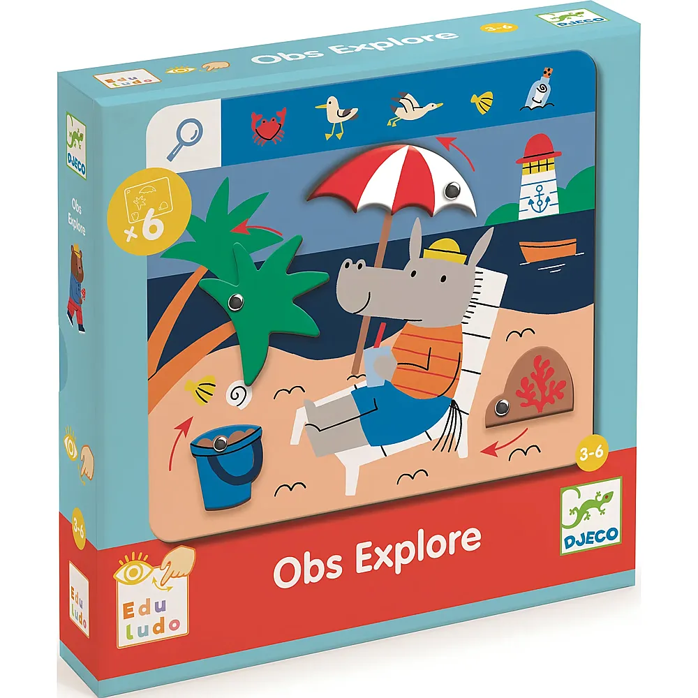 Djeco Eduludo Obs Explore - Mehrsprachig
