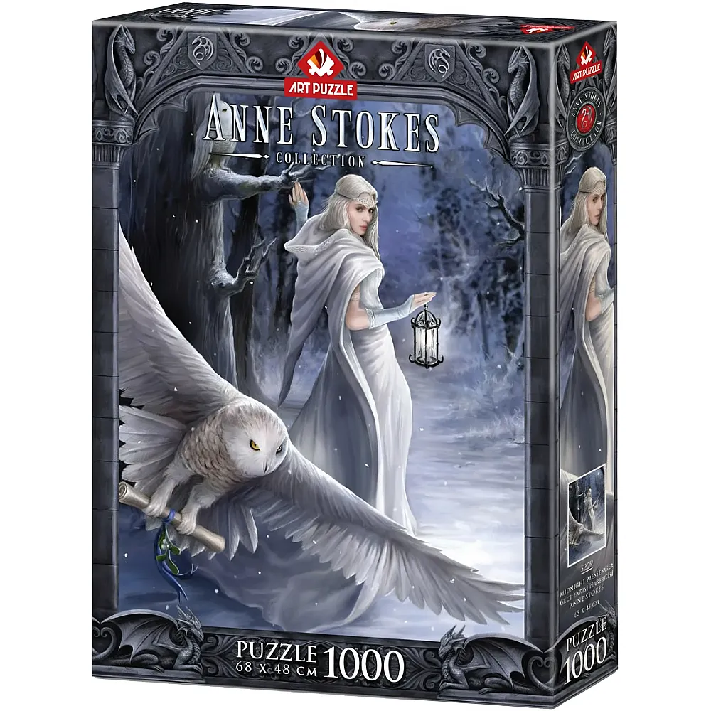Art Puzzle Anne Stokes Midnight Messenger 1000Teile