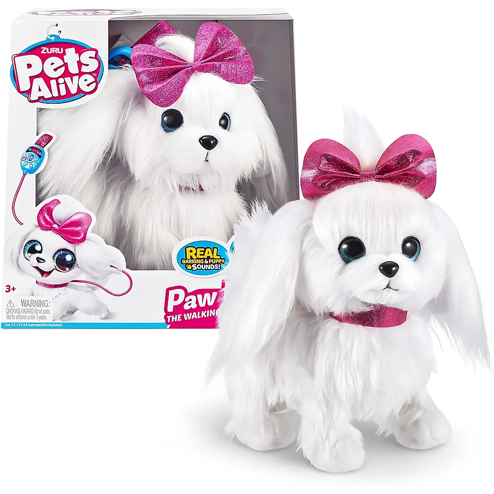 Zuru Pets Alive Paw Paw der laufende Welpe