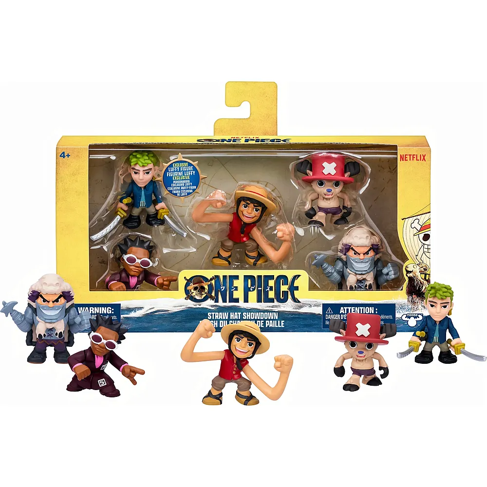Moose Toys One Piece Mini Figuren 5 St�ck 5 Figuren, 6 cm, 3
