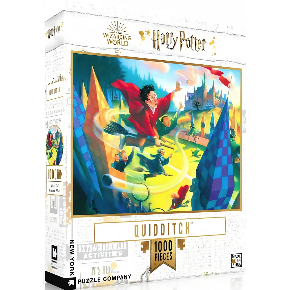 New York Puzzle Company Harry Potter - Quidditch 1000Teile