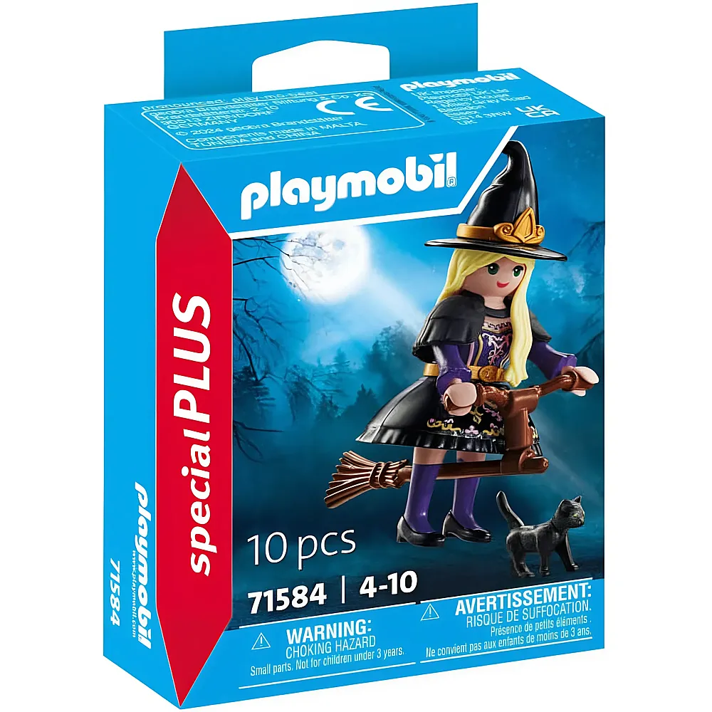 PLAYMOBIL specialPLUS Hexe mit Katze 71584
