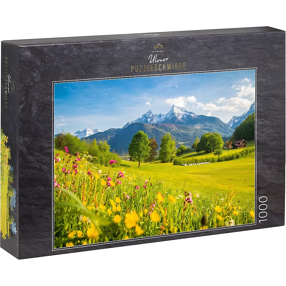 Ulmer Puzzleschmiede Watzmann-Massiv in den Berchtesgadener Alpen, Bayern, Deutschland - 1000 Teile