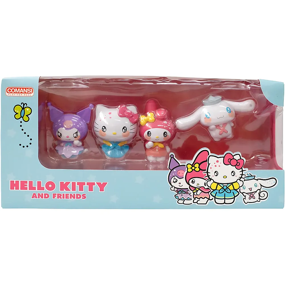 Comansi Hello Kitty & Friends Gift Box 4 Figuren