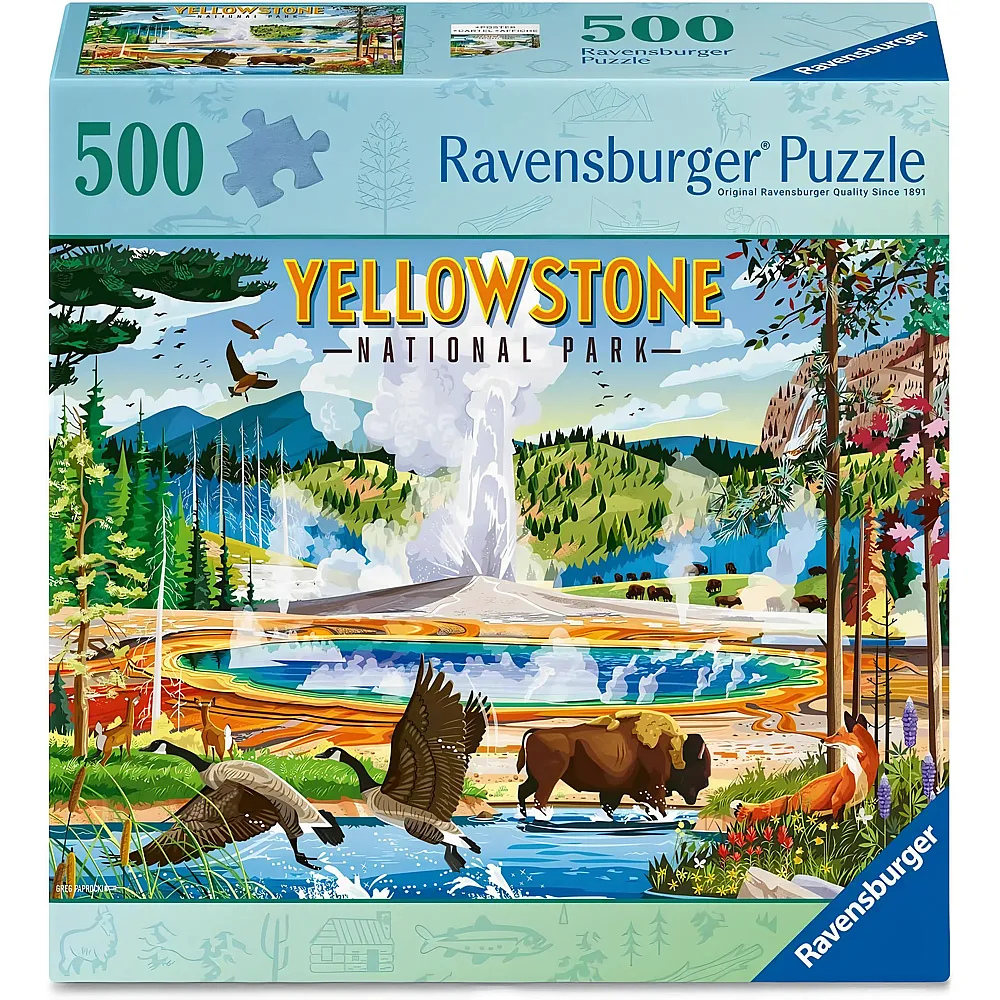 Ravensburger Puzzle Yellowstone National Park 500Teile
