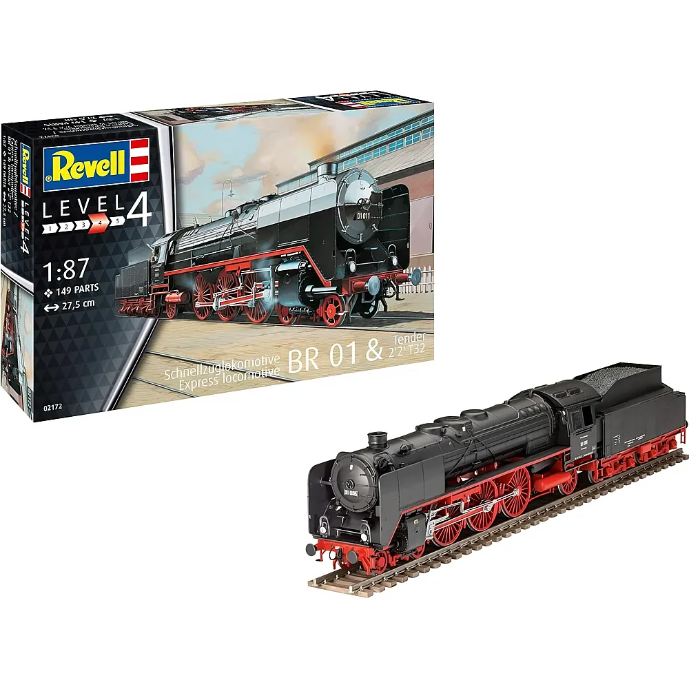 Revell Express Locomotive BR01 & Tender 2 2 T32