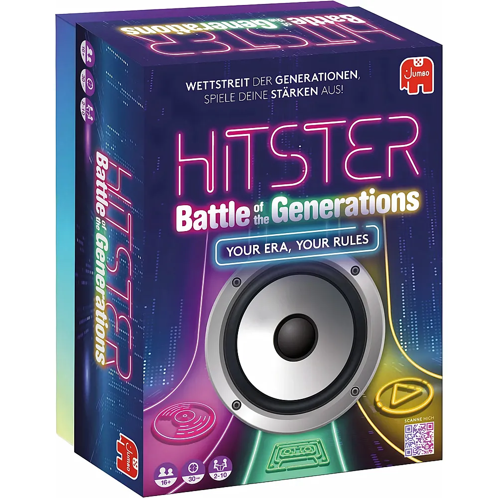 Jumbo Spiele Hitster, Battle of the Generations - Deutsch