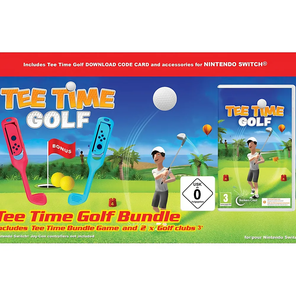 Barkers Crest Switch Tee Time Golf Bundle inkl. 2 Golfschlgern