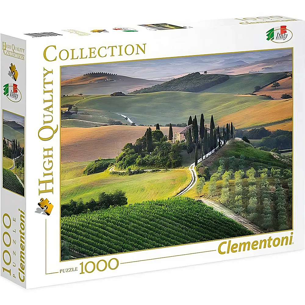 Clementoni Puzzle High Quality Collection Toskana 1000Teile