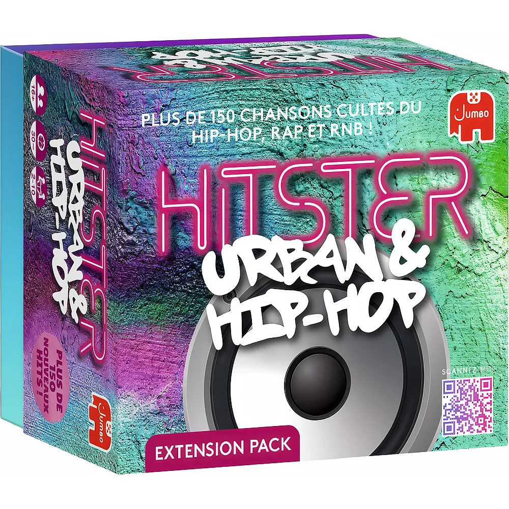 Jumbo Spiele Hitster Urban et Hip Hop Extension Pack - Franais