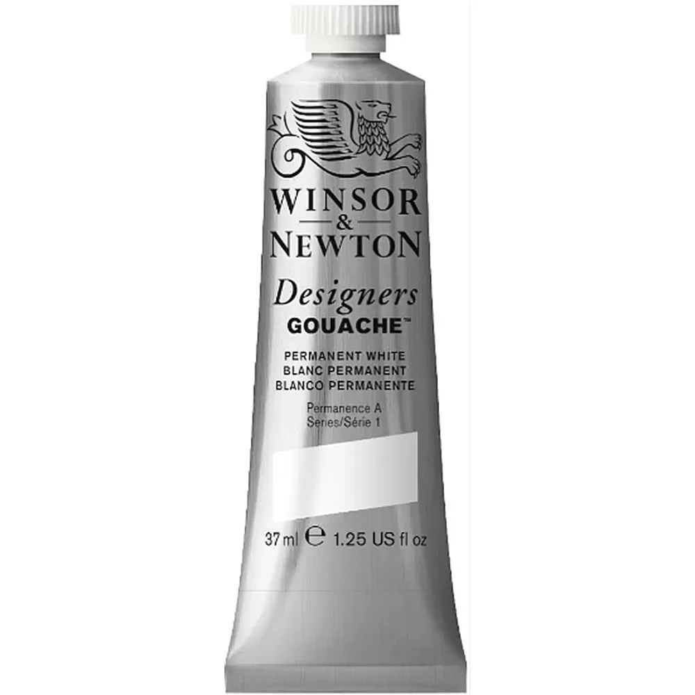 meinspielzeug - Winsor & Newton W&n Designers Gouache 37 ML Permanentweiss