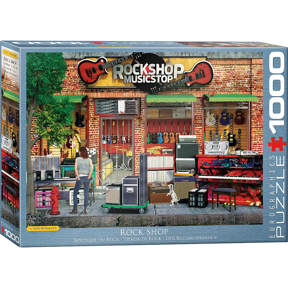 Eurographics Puzzle Rock Shop - 1000 Teile