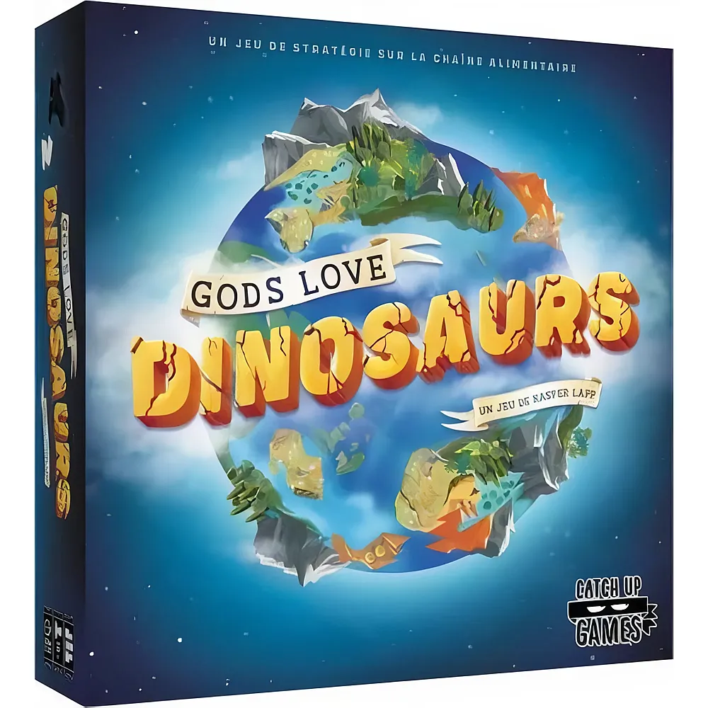Catch UP Games Gods Love Dinosaurs FR