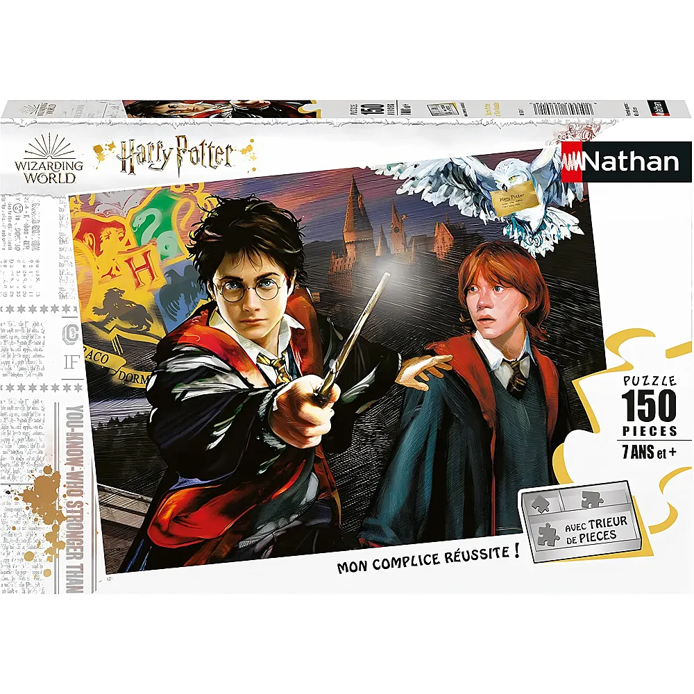 Nathan Puzzle Harry Potter und Ron - 150 Teile