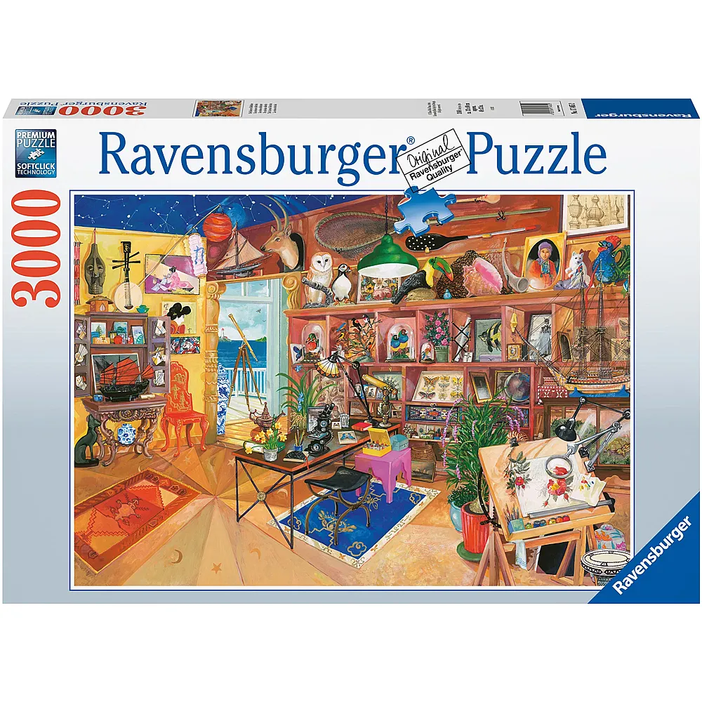 Ravensburger Puzzle Neugierige Sammlung - 3000 Teile