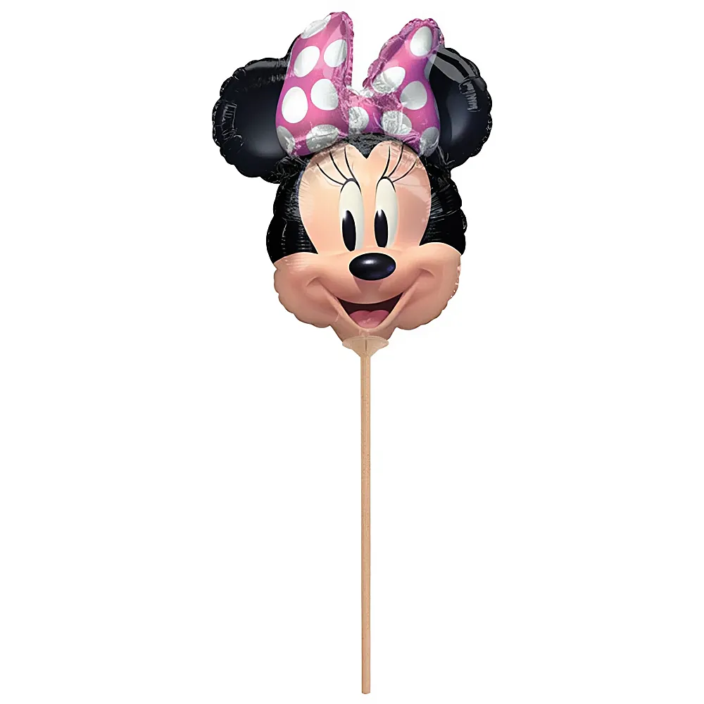 Amscan Mini-Folienballon Minnie Mouse | Kindergeburtstag