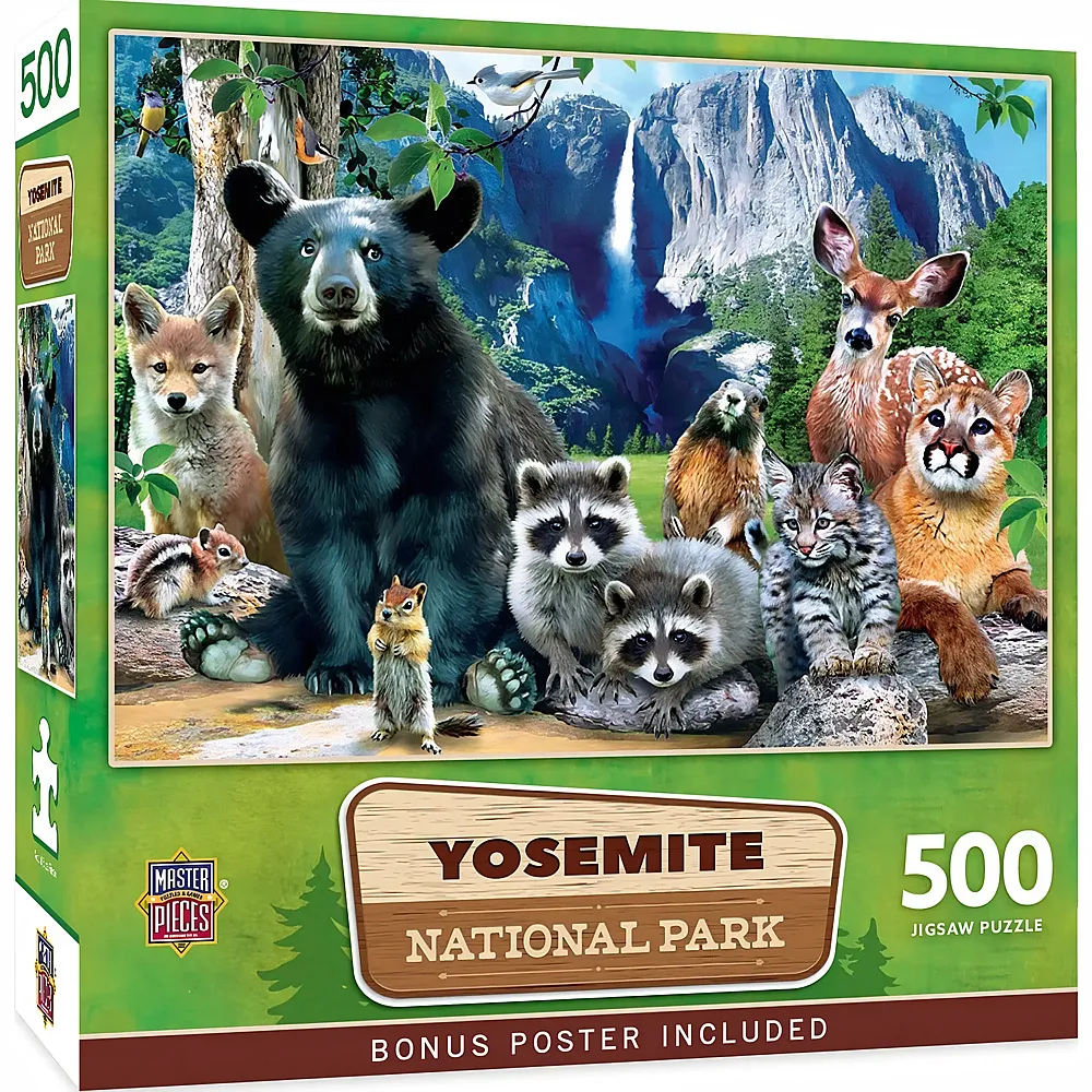 Master Pieces Puzzle Nationalparks Yosemite - 500 Teile