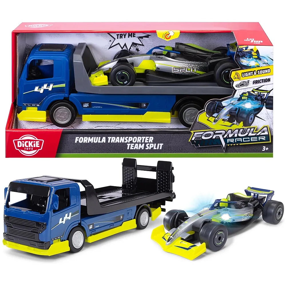 Dickie Formula Transporter - Team Split - Marche
