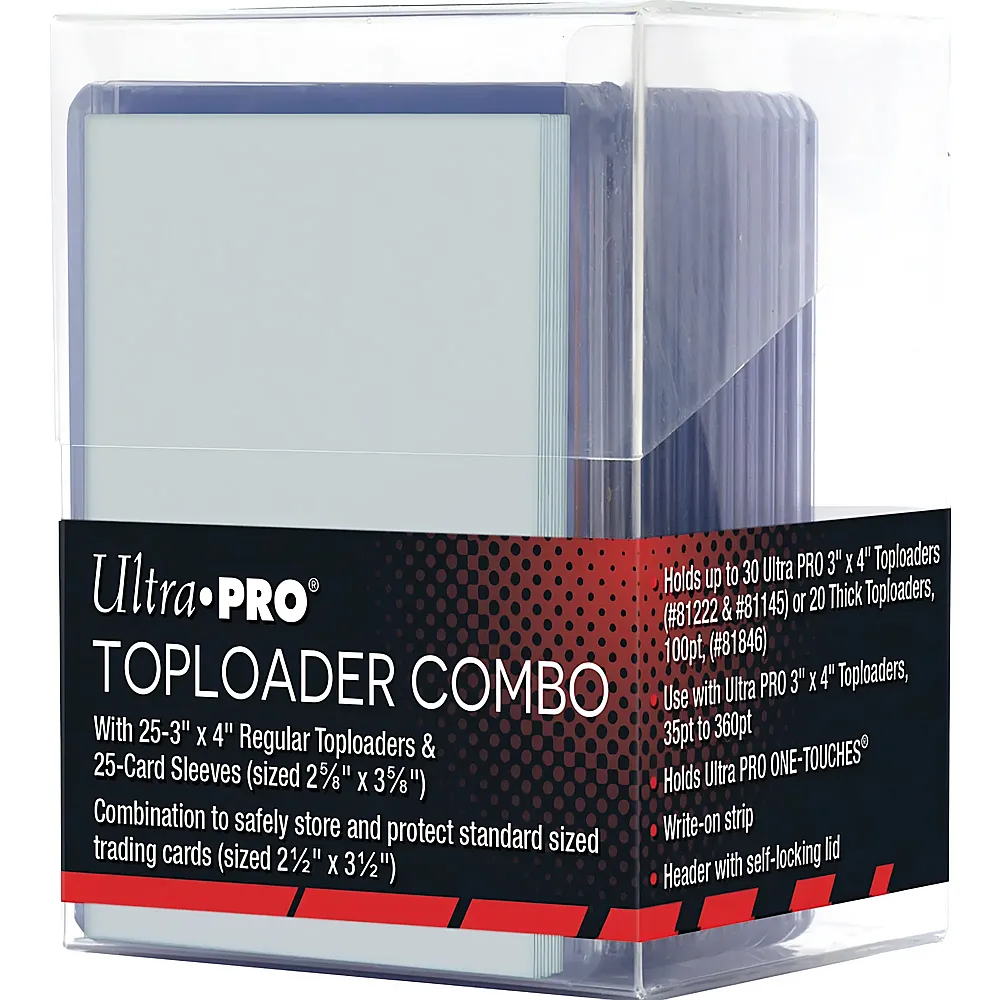 Ultra Pro Toploader Deck Box Combo - Sammelkarten TCG