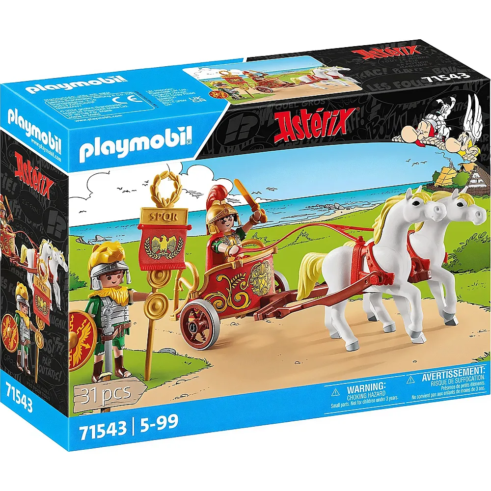PLAYMOBIL Asterix R�mischer Streitwagen 71543