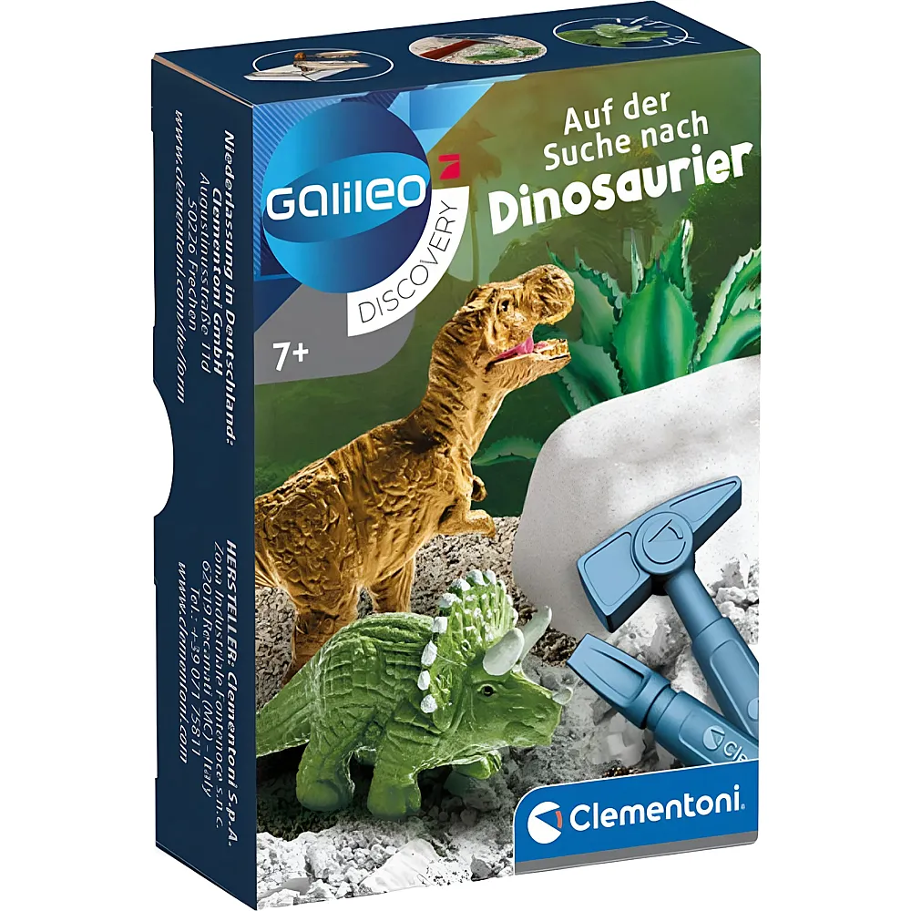 Clementoni Galileo Auf der Suche nach Dinosaurier