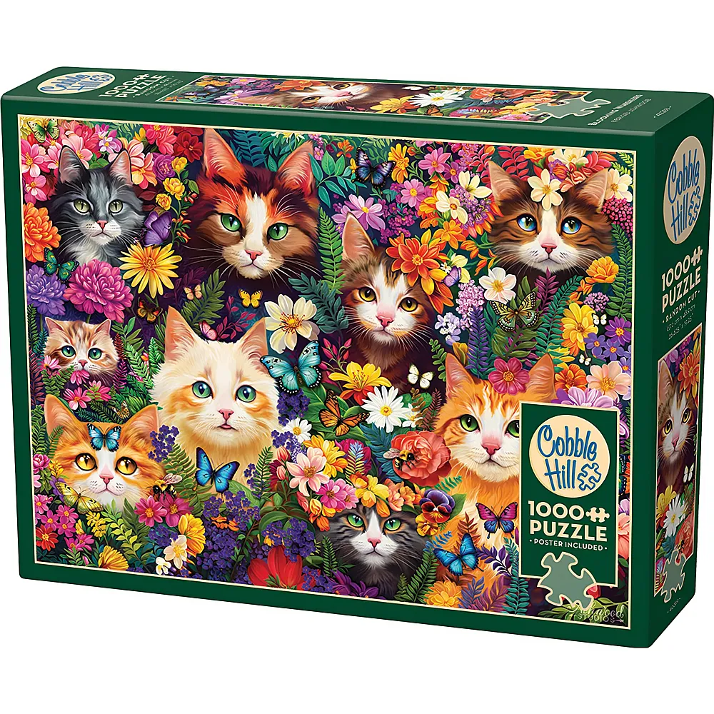Cobble Hill Puzzle Bl�hende Schnurrhaare - 1000 Teile