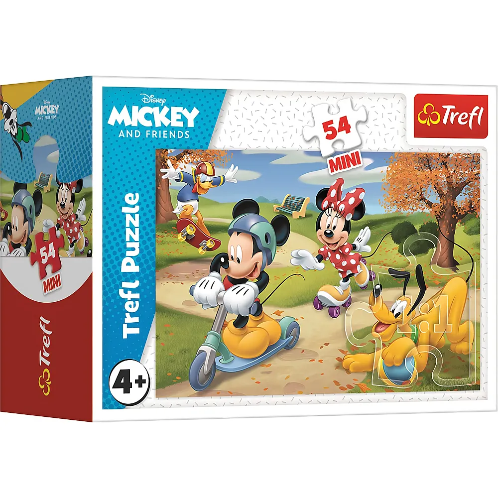 Trefl Puzzle Mickey Mouse Mickey & Friends - Disney Standard Characters - 54 Teile