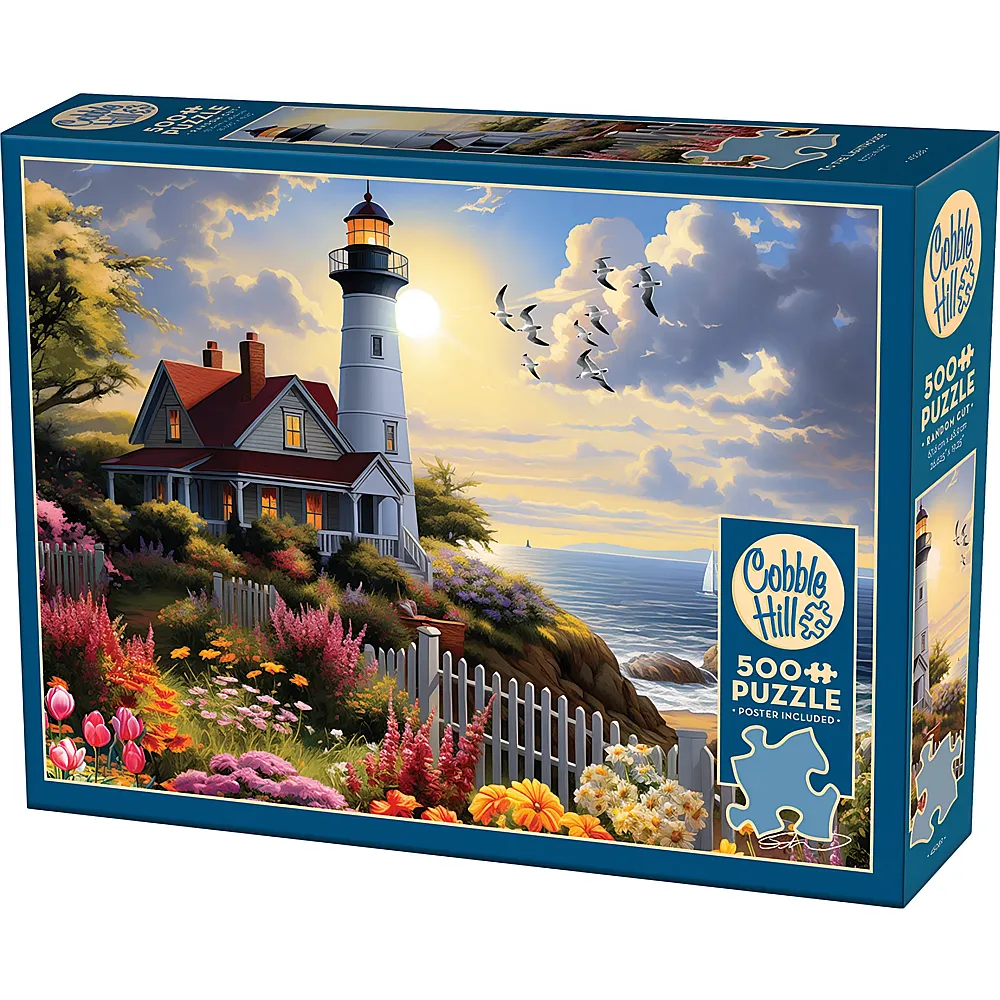 Cobble Hill Puzzle Zum Leuchtturm - 500 Teile