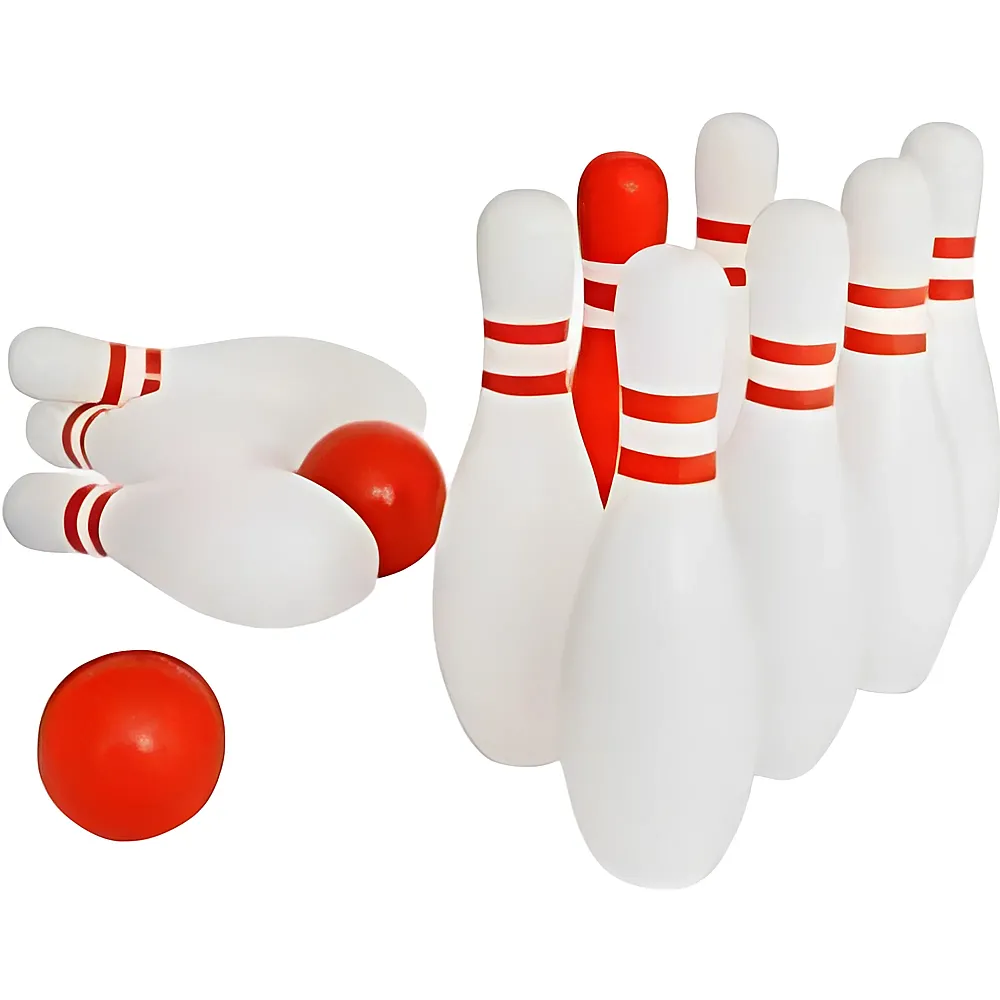 BS Toys Bowling-Set aus Holz - 12 Teile