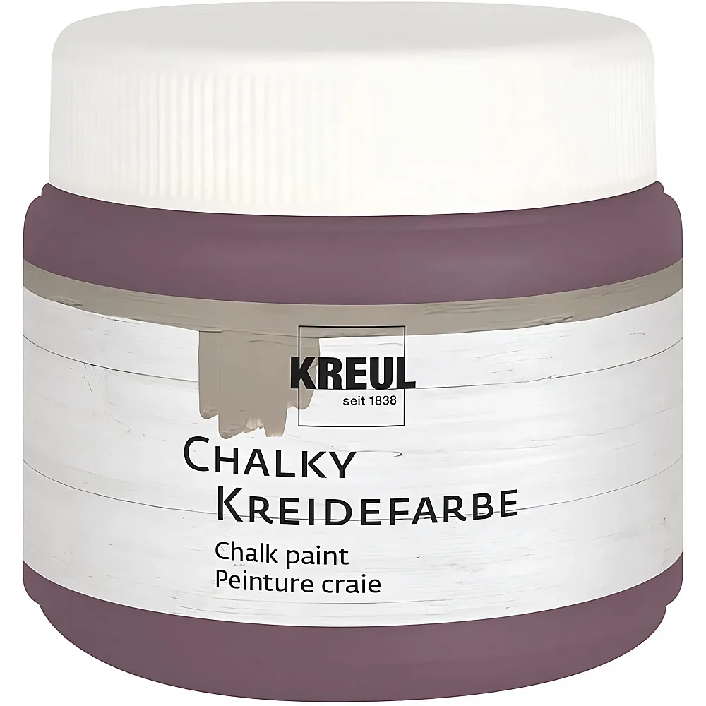 meinspielzeug - Kreul Chalky Kreidefarbe Pure Purple 150ml | Farbe & Kreide