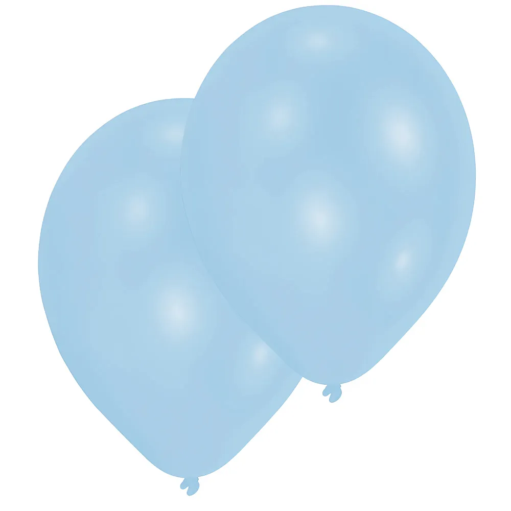 Amscan Ballone hellblau | Kindergeburtstag